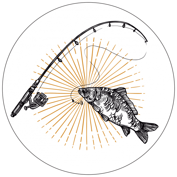 poisson canne à pêche